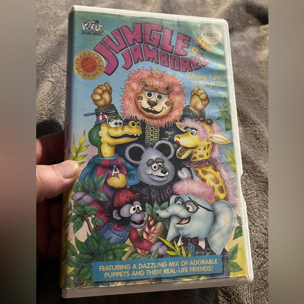 Jungle Jamboree VHS movie tape
